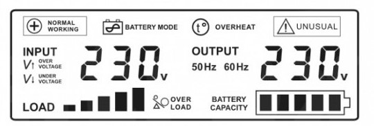 Menič napätia Sinus PRO 800W 12V230V800W (5)